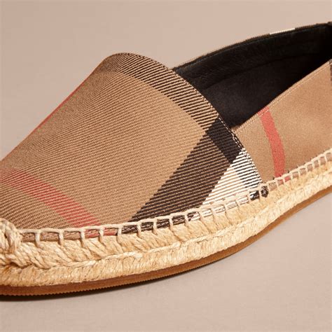 no heel burberry espadrilles|burberry espadrilles women's sale.